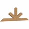 Ekena Millwork Saratoga Smooth Timber Gable Bracket, Western Red Cedar, 84"W x 28"H x 3 1/2"D x 5 1/2"F, 8/12 Pitch GBW084X28X0406SAR00SWR - alternate 3